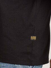 G Star Black G Star Center Chest Logo Boxy T-Shirt - Image 5 of 6