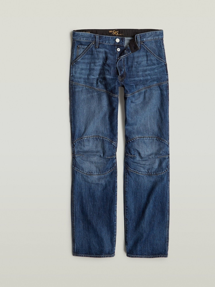 G Star Denim Dark Wash Elwood 5620 3D Regular 100% Cotton Jeans - Image 6 of 6 G Star Denim Dark Wash Elwood 5620 3D Regular 100% Cotton Jeans - Image 6 of 6
