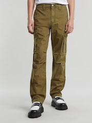 G Star Regular Fit Green Core Cargo Trousers - Image 1 of 7