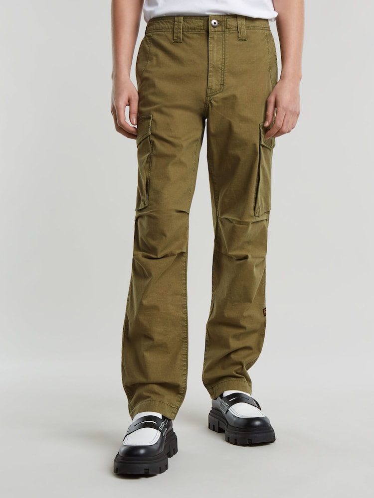 G Star Regular Fit Green Core Cargo Trousers - Image 1 of 7 G Star Regular Fit Green Core Cargo Trousers - Image 1 of 7