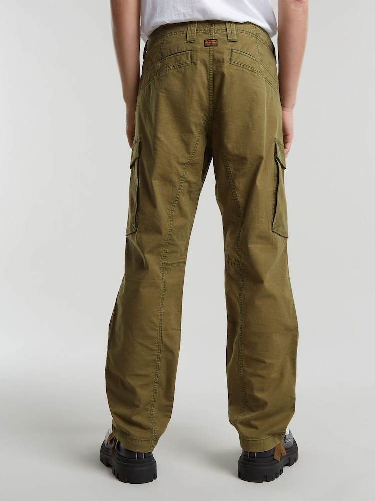 G Star Regular Fit Green Core Cargo Trousers - Image 2 of 7