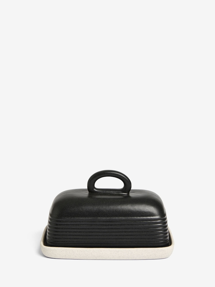 Monochrome Otis Butter Dish - Image 5 of 5