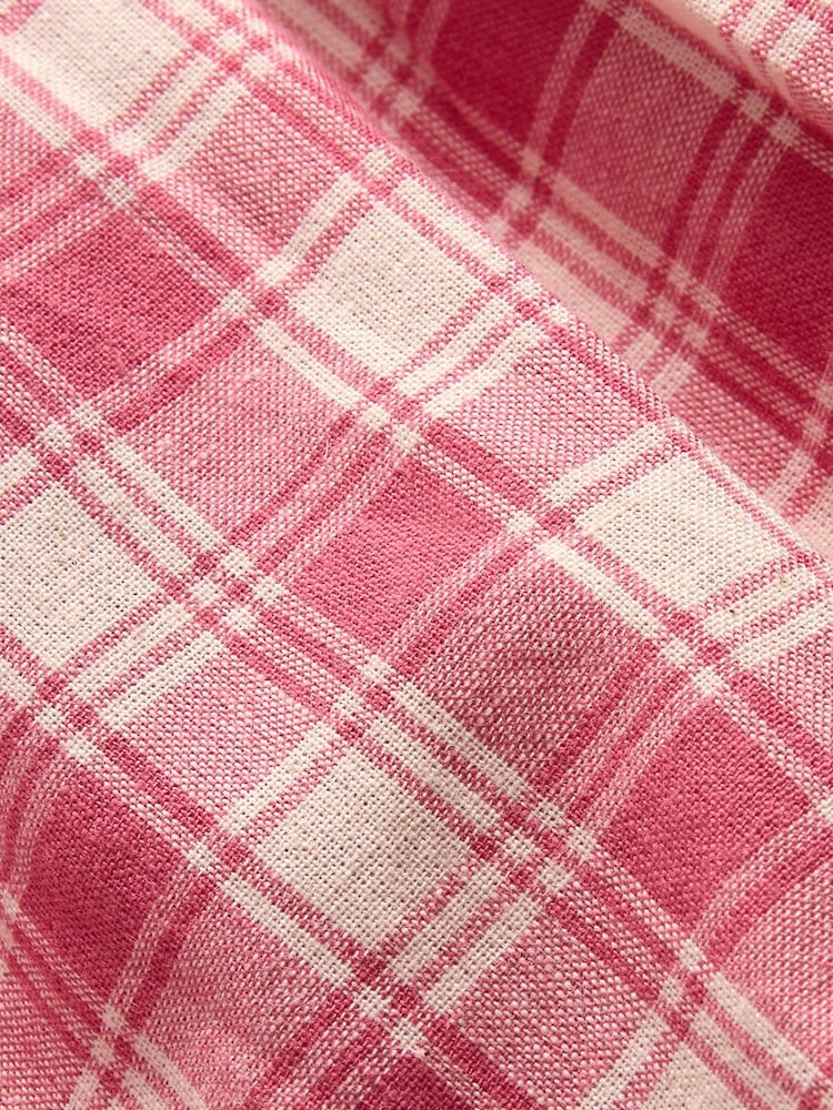 Polo Ralph Lauren Baby Girl Red Gingham 100% Cotton Bloomer Dress - Image 3 of 3