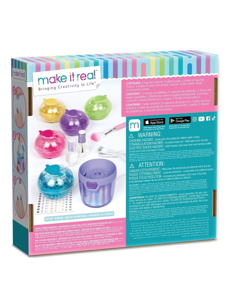 Make It Real Party Nails Glitter Design Set - Image 2 of 2