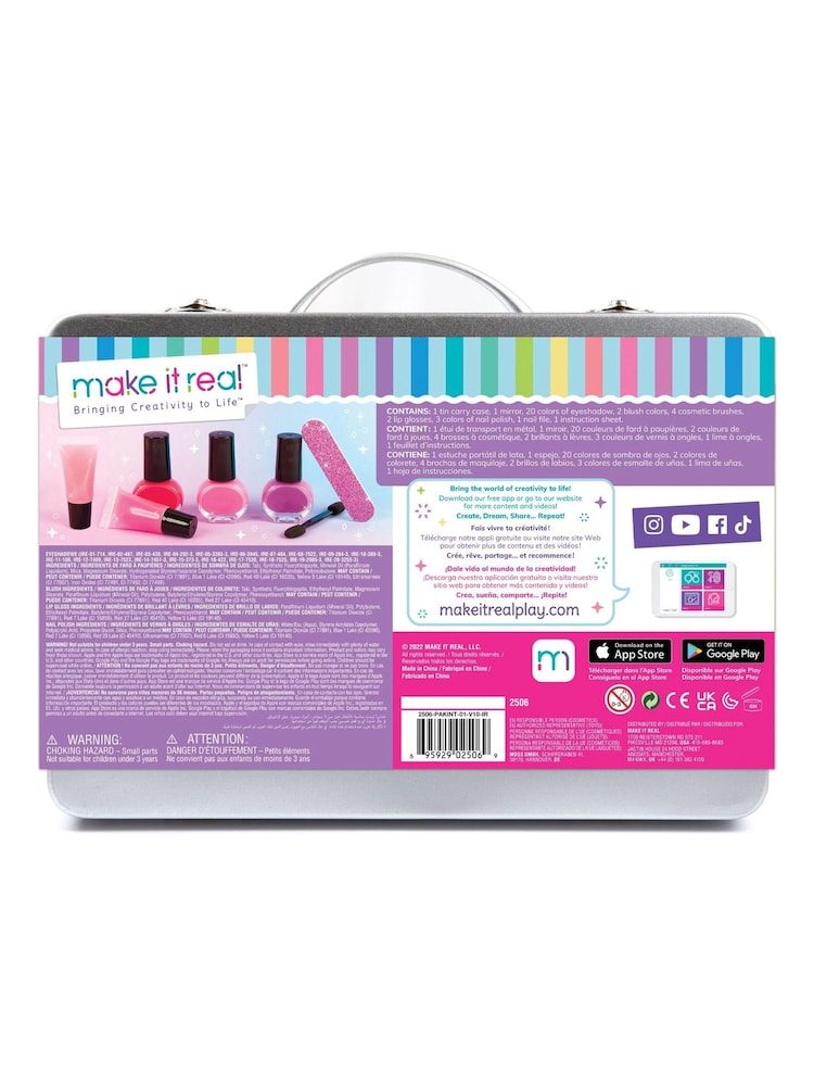Make It Real Glamour Makeup Tin - Image 2 of 6