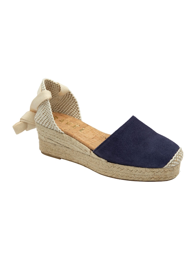 Buy Ravel Blue Espadrilles Wedge Sandals from Next Luxembourg