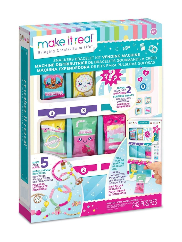Make It Real Bracelet Snackers DIY Jewellery Vending Machine - Image 1 of 3