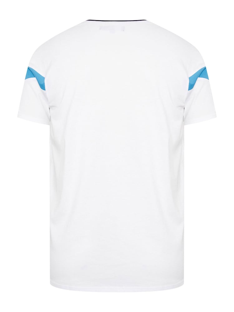 Белый - BadRhino Big & Tall 100% Cotton Pocket T-Shirt - Image 4 of 4