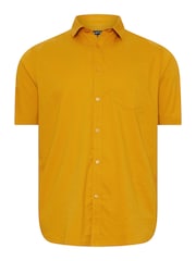 BadRhino Big & Tall Yellow Lycra Short Sleeve Shirt - Image 2 of 3