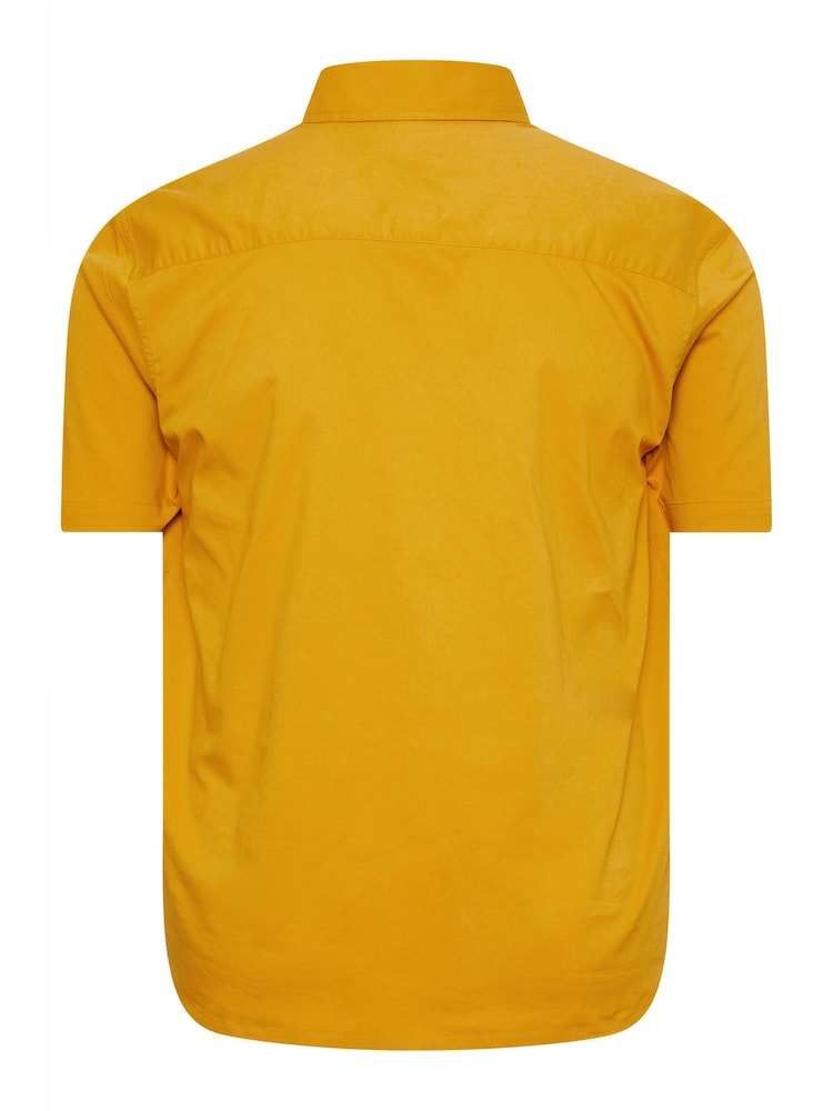 BadRhino Big & Tall Yellow Lycra Short Sleeve Shirt - Image 3 of 3
