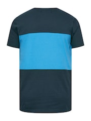 Синий - BadRhino Big & Tall 100% Cotton Pocket T-Shirt - Image 3 of 3