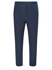 BadRhino Big & Tall Blue Linen Trousers - Image 2 of 3