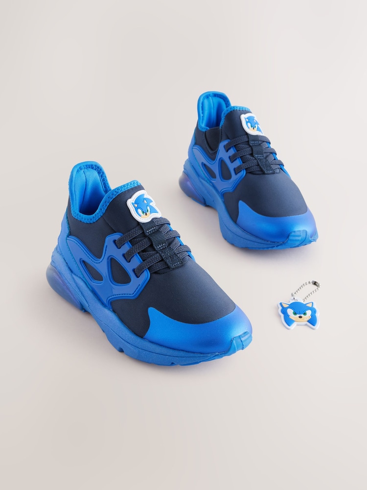 Bleu - Baskets Sonic Elastic à lacets - Image 1 of 6
