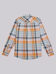 U.S. Polo Assn. Linen Blend Check Camisas masculinas de - Imagem 6 de 7