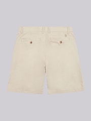 U.S. Polo Assn Brown Mens Linen Blend Chino Shorts - Image 7 of 9