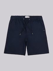 U.S. Polo Assn. Blue Mens Linen Blend Deck Shorts - Image 5 of 8