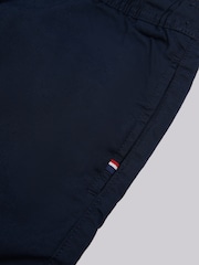 U.S. Polo Assn. Blue Mens Linen Blend Deck Shorts - Image 7 of 8