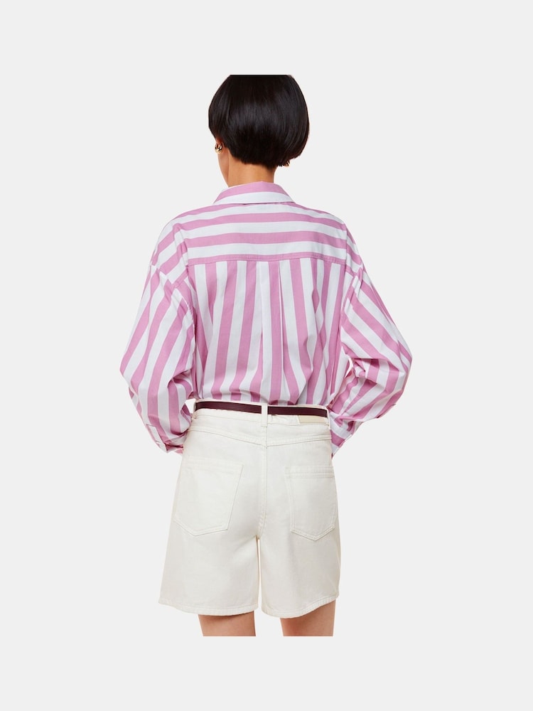 Whistles White 100% Cotton Authentic Denim Shorts - Image 2 of 5