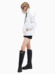 AllSaints White Access Amphia Hoodie - Image 2 of 8