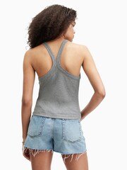AllSaints Grey Sofia Tank - Image 2 of 6
