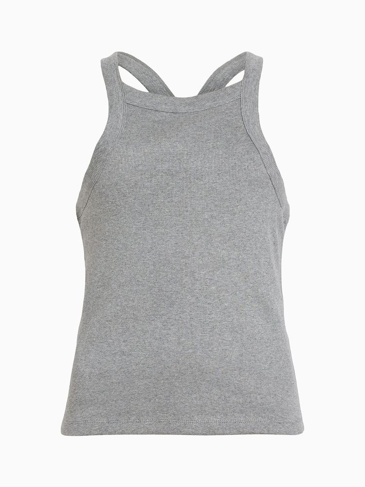 AllSaints Grey Sofia Tank - Image 6 of 6
