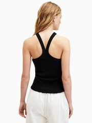 AllSaints Black Sofia Tank - Image 4 of 6