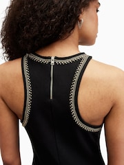 AllSaints Black Cassidy Dress - Image 4 of 6
