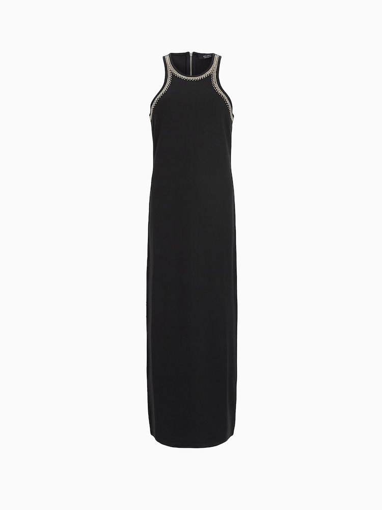 AllSaints Black Cassidy Dress - Image 6 of 6