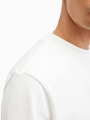 AllSaints White Nero Short Sleeve Crew T-Shirt - Image 2 of 7