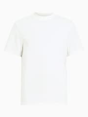 AllSaints White Nero Short Sleeve Crew T-Shirt - Image 7 of 7