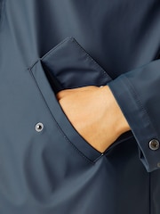 Regatta Blue Truelsa Mid Length Hooded Rain Jacket - Image 5 of 7
