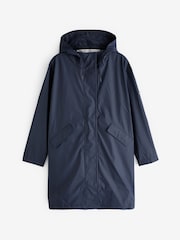 Regatta Blue Truelsa Mid Length Hooded Rain Jacket - Image 7 of 7