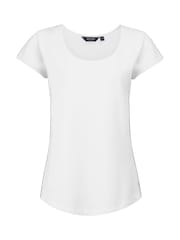Regatta White Womens Telisse 100% Cotton T-Shirt - Image 5 of 5