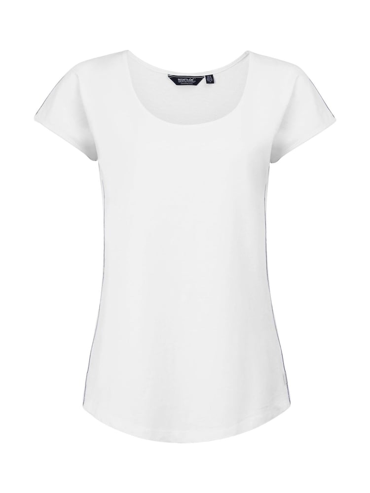 Regatta White Womens Telisse 100% Cotton T-Shirt - Image 5 of 5