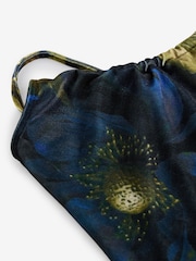 Floral Print Velvet Slip - Image 8 of 9