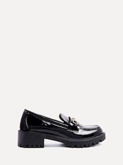 Linzi Aria Chunky Sole mokasini With zlata (barva); zlato Trim - Slika 2 iz 5