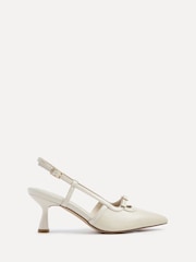 Linzi Nude Constance Stiletto Court Heels With Buckle Detail - Image 2 of 5