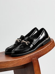 Linzi Breeze Gold Trim Slip-On Loafers - Bild 6 von 6