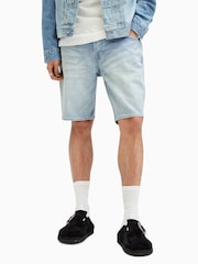 AllSaints Blue Switch Shorts - Image 1 of 6