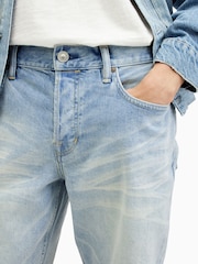 AllSaints Blue Switch Shorts - Image 3 of 6