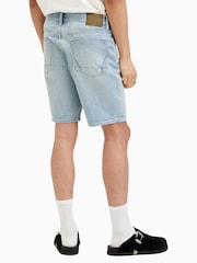 AllSaints Blue Switch Shorts - Image 4 of 6