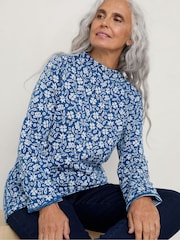 Seasalt Cornwall Blue Shore Sighting Reversible Top - Image 3 of 5