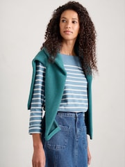 Falmouth Breton Horizon Chalk - Seasalt Cornwall camiseta marinera - Imagen 1 de 7