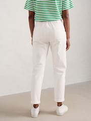 Seasalt Cornwall White Petite Waterdance Trousers - Image 3 of 5