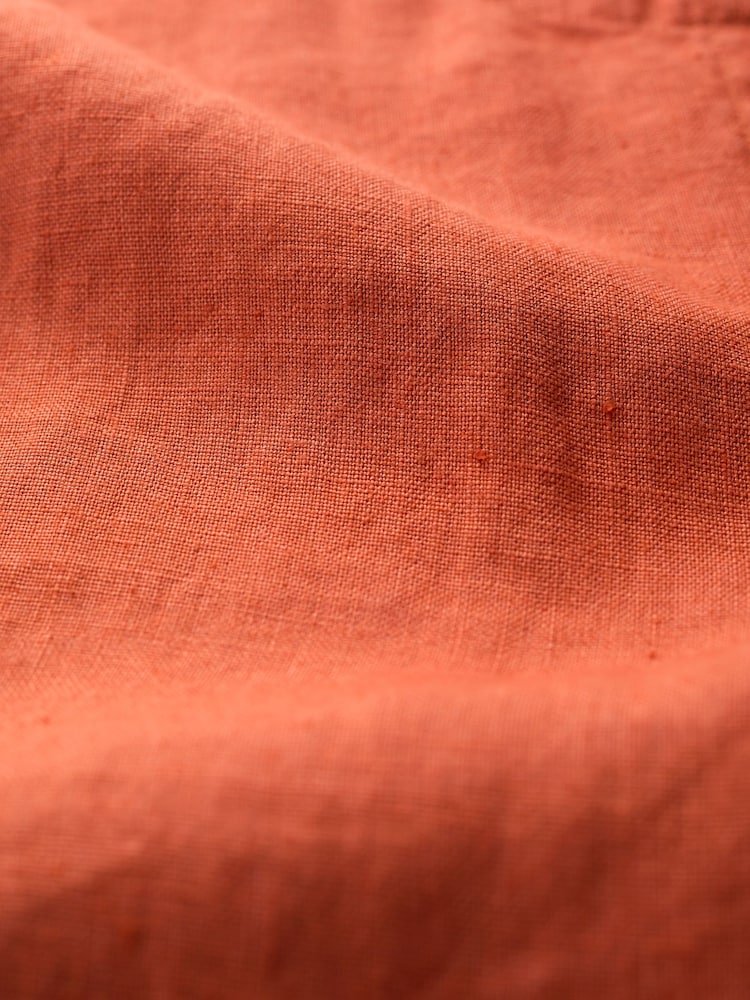 Seasalt Cornwall Orange Lighthouse Station 100% Linen Vest - Image 5 of 5