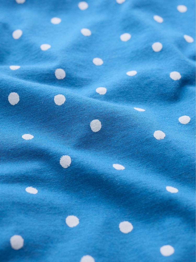 Seasalt Cornwall Blue Secret Cove Empire Line Midi Dress - Image 5 of 5
