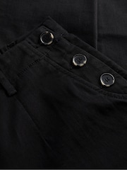 Seasalt Cornwall Black Tall Waterdance Trousers - Image 3 of 3