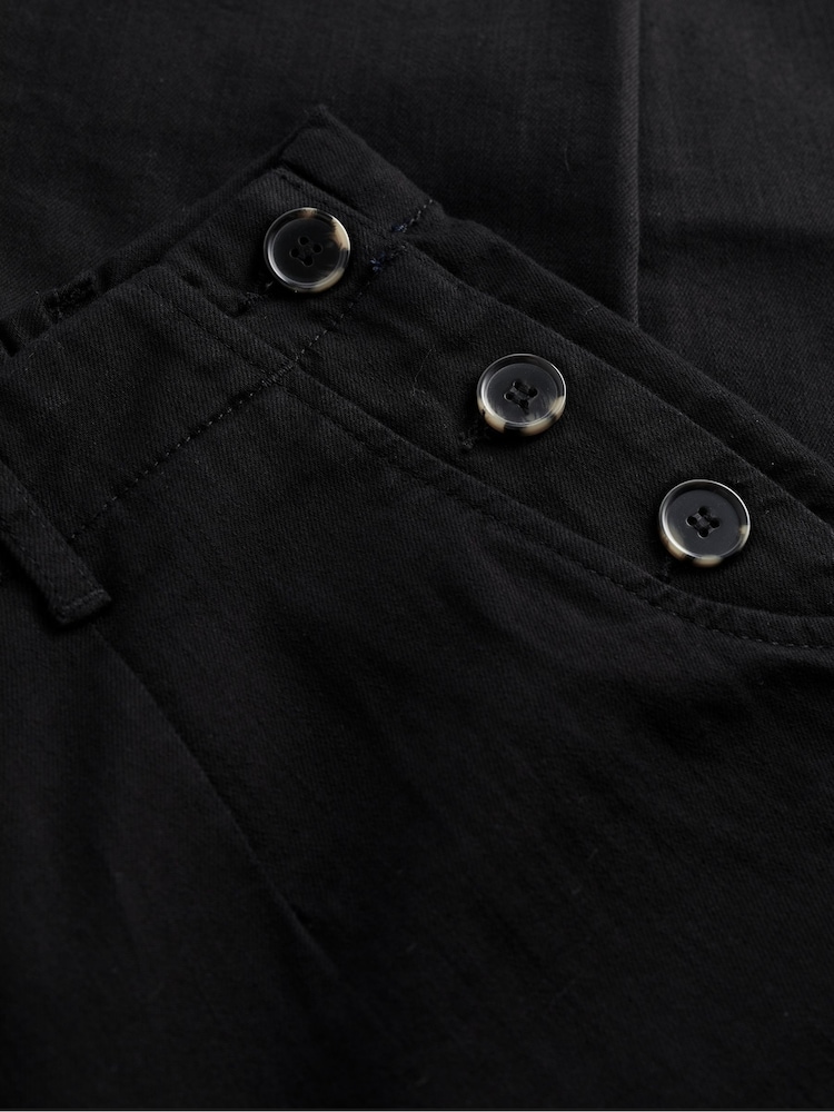 Seasalt Cornwall Black Tall Waterdance Trousers - Image 3 of 3