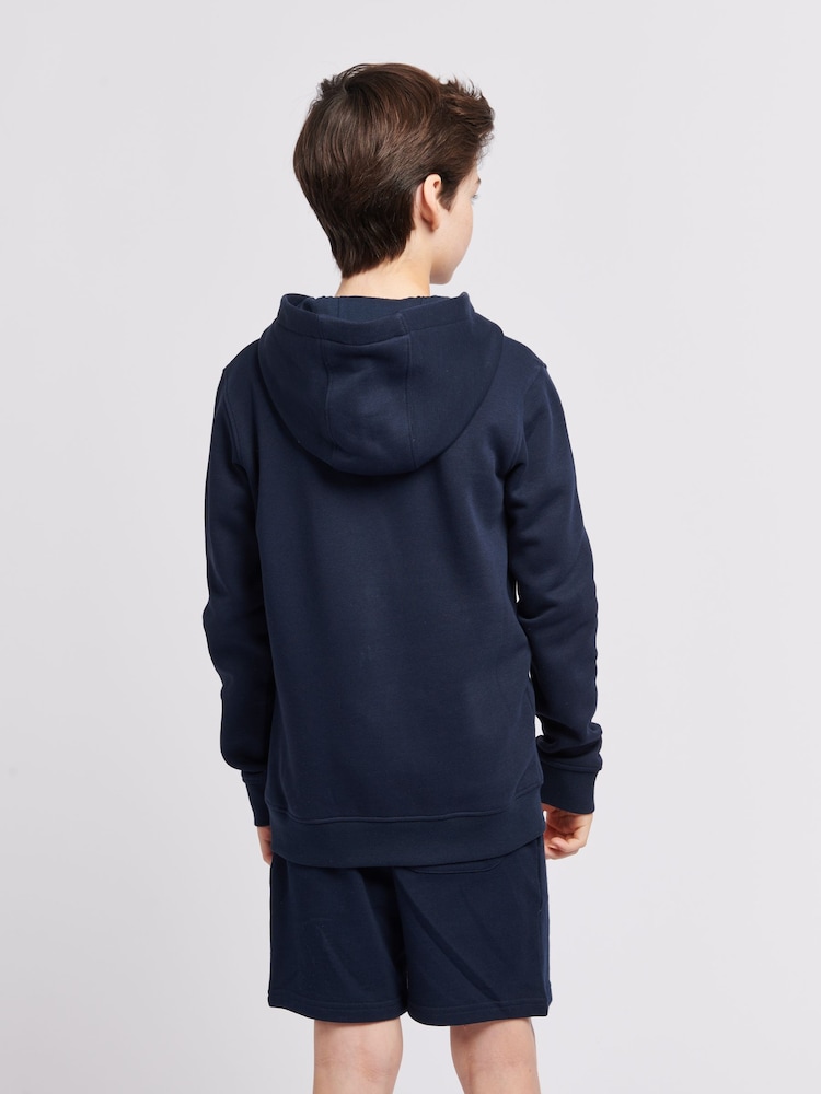 U.S. Polo Assn. Dark Blue Boys Player 3 100% Cotton Hoodie - Image 4 of 8