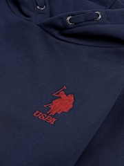 U.S. Polo Assn. Dark Blue Boys Player 3 100% Cotton Hoodie - Image 8 of 8